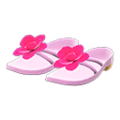 Flower Sandals (Pink) NH Storage Icon.png
