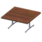 Large Café Table (Dark Brown) NH Icon.png
