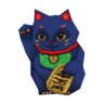 lucky black cat