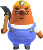 Artwork of Mr. Resetti