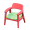 Nordic Chair (Red - Leaves) NH Icon.png