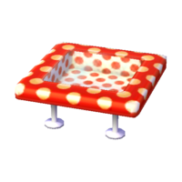 Polka-dot table