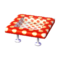 Polka-Dot Table (Red and White - Red and White) NL Model.png