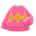 Argyle sweater's Pink variant