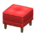 Boxy Stool's Red variant