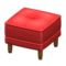 Boxy Stool (Red) NH Icon.png