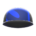 Cycling cap's Black & blue variant