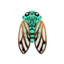 emerald cicada