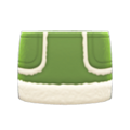 Faux-Shearling Skirt (Green) NH Icon.png