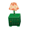 green lamp
