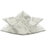 newsprint helmet