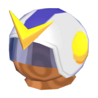 Blue zap helmet