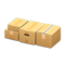 Cardboard Bed (Plain) NH Icon.png