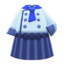 Cook's Coat (Blue) NH Icon.png