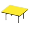 Cool Dining Table (Black - Yellow) NH Icon.png