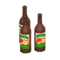 Decorative Bottles (Brown - Apple Labels) NH Icon.png