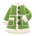 Faux-Shearling Coat's Green variant