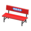 plastic bench