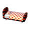 Polka-Dot Bed (Pop Black - Red and White) NL Model.png