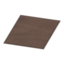 simple small brown mat