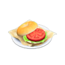 tomato bagel sandwich