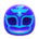 Wrestling mask's Blue variant