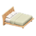 Artful bed's Light wood variant