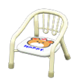 Baby Chair (White - Bear) NH Icon.png
