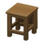 Box-Shaped Seat (Dark Wood) NH Icon.png