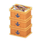 Stacked Fish Containers (Orange - Anchor) NH Icon.png