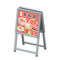 Standing Shop Sign (Silver - Chinese Food) NH Icon.png