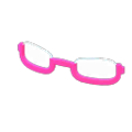 Bottom-Rimmed Glasses (Pink) NH Storage Icon.png