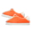 Pleather sneakers's Orange variant