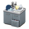 Sloppy Sink (Gray) NH Icon.png