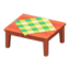 Wooden Table (Cherry Wood - Green)