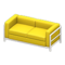 Cool Sofa (White - Yellow) NH Icon.png