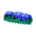 Hydrangea bed's Blue variant
