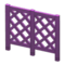 Large Lattice Fence (Purple) NH Icon.png