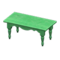 Ranch Tea Table (Green - None) NH Icon.png