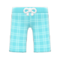 Traditional Suteteko Pants (Aqua) NH Icon.png