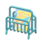 Tubular Magazine Rack (Blue - Comic Magazine) NH Icon.png