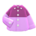 Color-block dress shirt's Purple variant