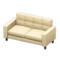 Simple Sofa (Brown - White) NH Icon.png