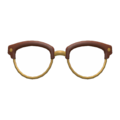 Browline Glasses (Brown) NH Icon.png