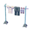 Clothesline pole
