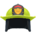 Firefighter's hat's Lime yellow variant