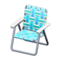 Lawn Chair (Blue) NH Icon.png