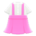 Skirt with suspenders's Pink variant