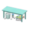 Sloppy Table (Light Blue - Sports) NH Icon.png