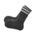 Soccer socks's Black variant